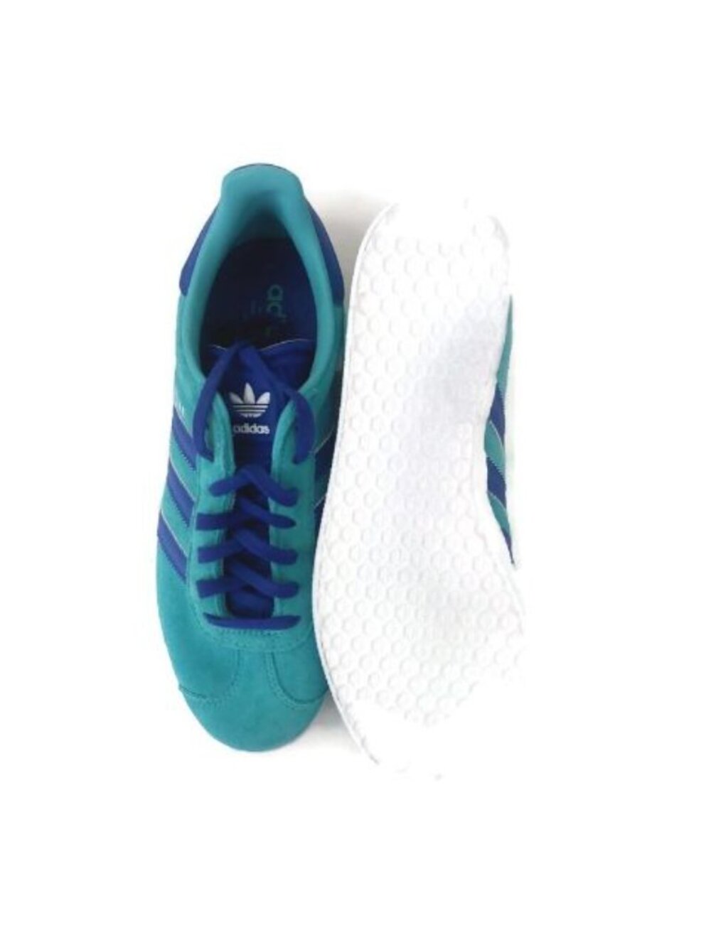 Adidas Gazelle Seattle Sounders Sneakers Mens 7.5 Womens 8.5 Shoes Orca Mint New - Picture 8 of 10
